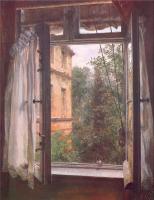 Menzel, Adolph von - View from a Window in the Marienstrasse